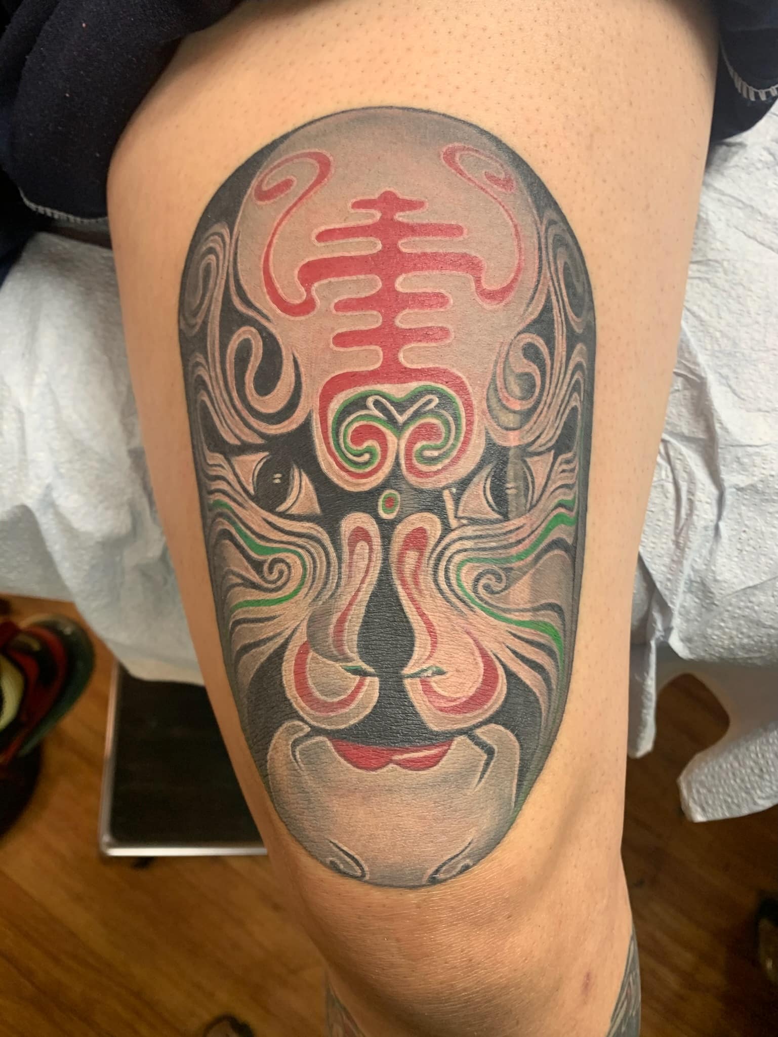 kabuki-mask-tattoo-by-josh-hibbard