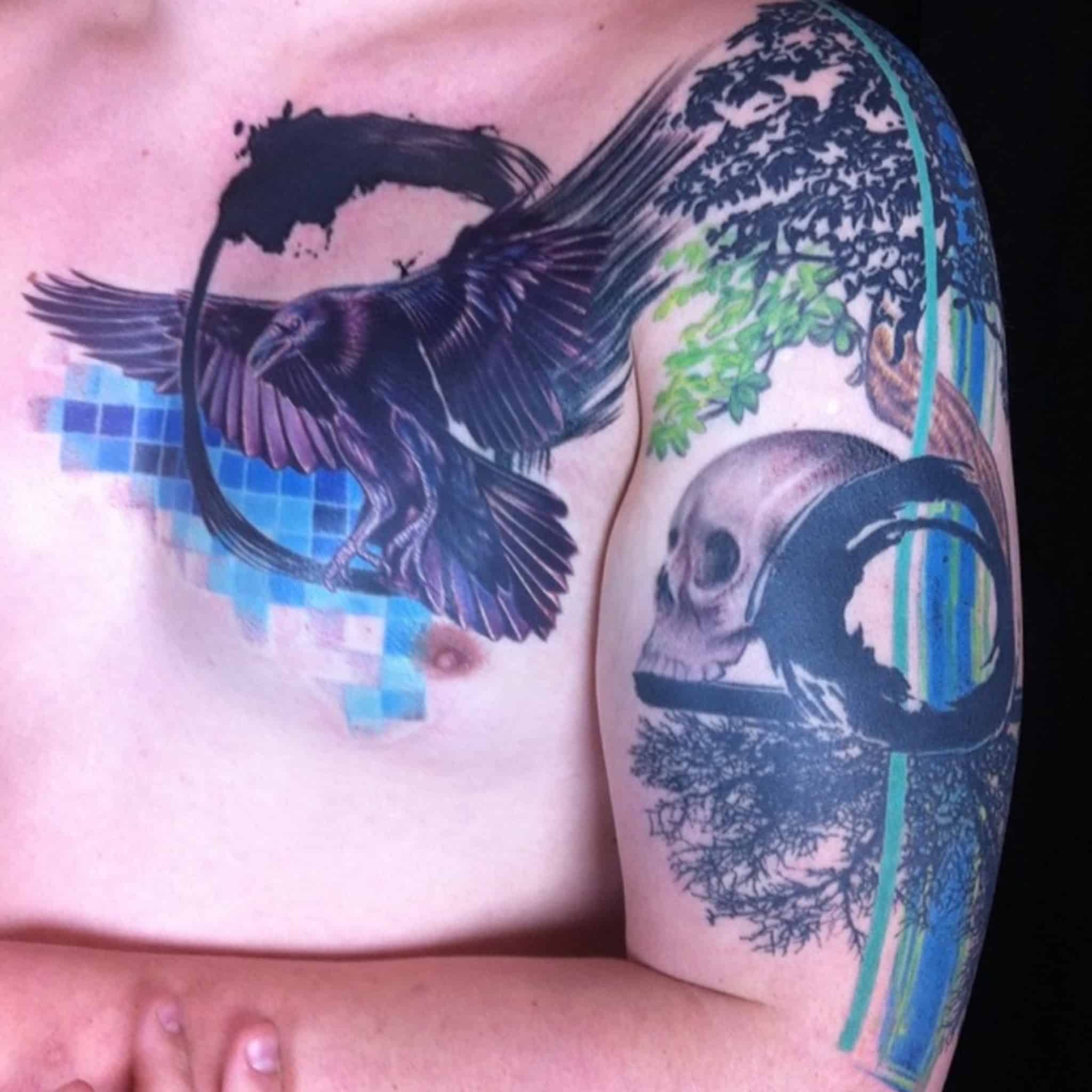 raven-digital-zen-tattoo-by-josh-hibbard