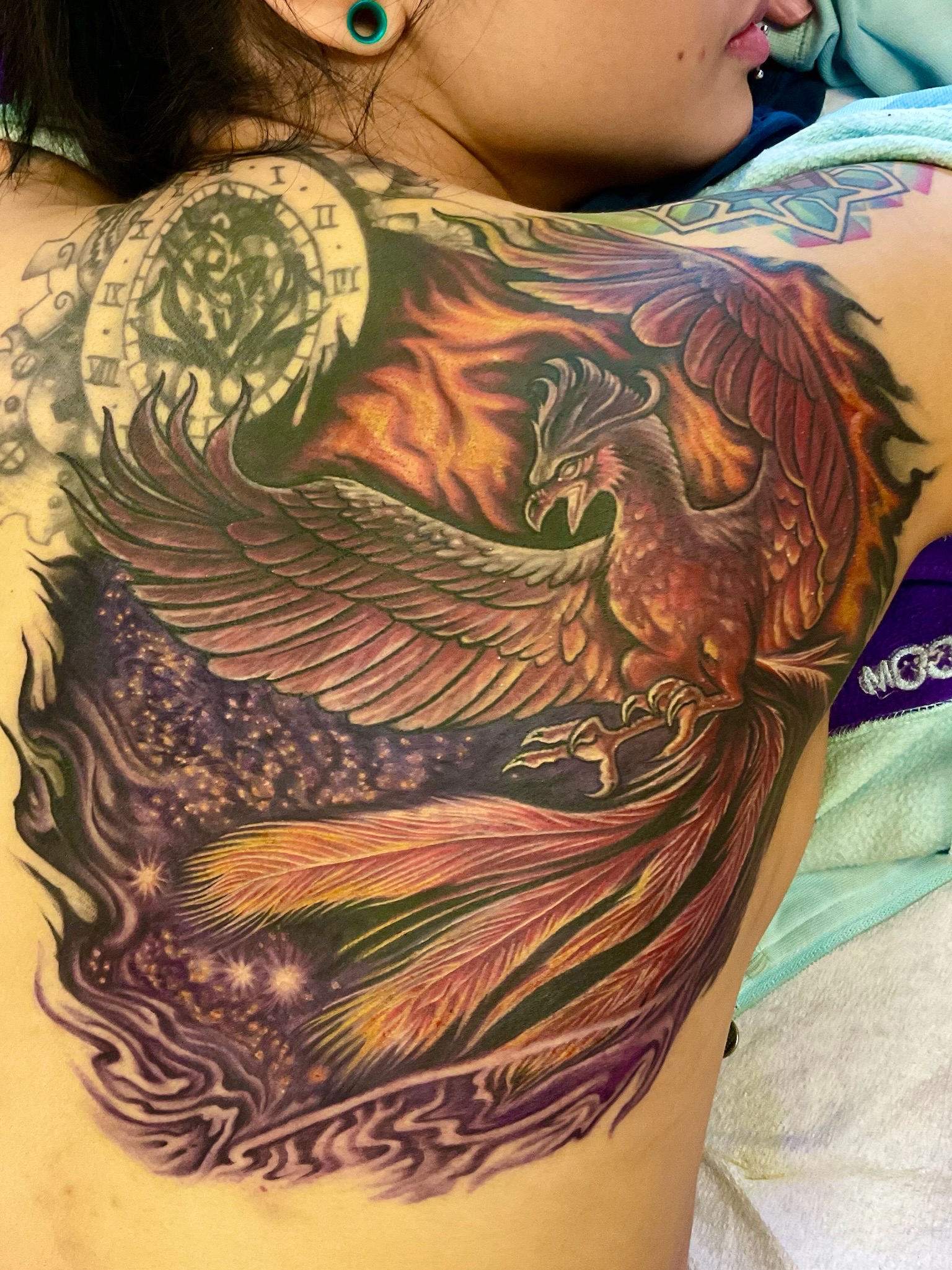 space-phoenix-tattoo-by-josh-hibbard