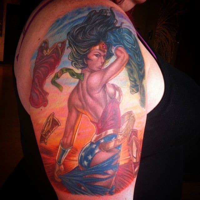 wonder-woman-costume-reveal-tattoo-by-josh-hibbard